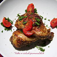 Ćwiartka z kurczaka w ziołach prowansalskich