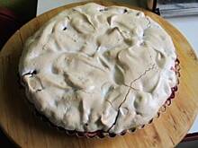 Fot. luizavectra, tarta na slodko z owocowa beza