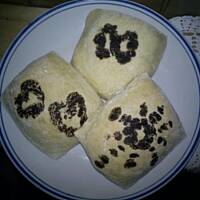 Drożdżówki z nadzieniem kokosowo-brzoskwiniowym