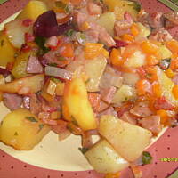 ziemniaki z warzywami