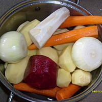 ziemniaki z warzywami