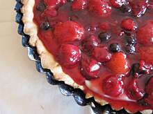 Fot. Babeczka_piecze, Tarta z owocami leśnymi