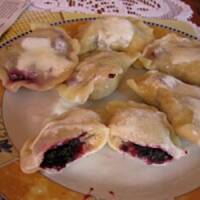 Pierogi z borówkami