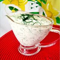 Sos koperkowo - jogurtowy