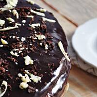 Tort poczwórnie czekoladowy