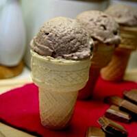 Lody mleczno czekoladowe z niespodzianką