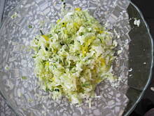 Fot. lasicznik, Pyszna Surówka z białek kapusty