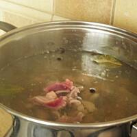 Flaczki z żołądków drobiowych.