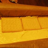 Sernik gotowany na herbatnikach.