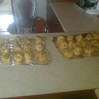 Ptysie z ciasta z olejem