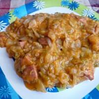 Bigos z młodej kapusty