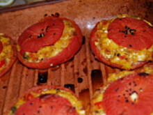 Fot. lilkag, Pomidory faszerowane kaszą jaglaną z serem feta