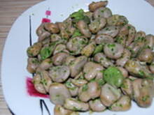 Fot. lilkag, Bób z pesto pietruszkowym