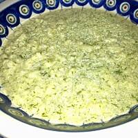 Zupa koperkowa z lanym ciastem