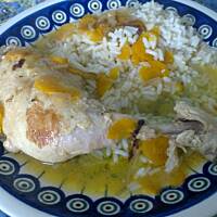 Fricasse z kurczaka z cytryną, czyli frykas z kurczaka