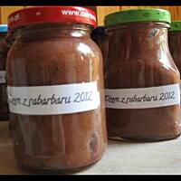 Dżem z rabarbaru