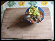 Fot. Tomek gotuje, Duszone serca z kurczaka