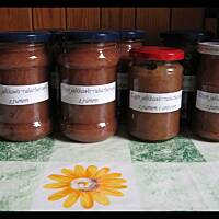 Dżem jabłkowo-rabarbarowy z rumem/rumem i imbirem