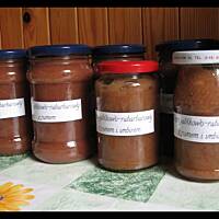 Dżem jabłkowo-rabarbarowy z rumem/rumem i imbirem