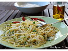 Fot. Brenia, Spaghetti z czosnkiem i chilli