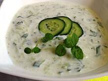 Fot. joana30, Chłodnik ogórkowo miętowy