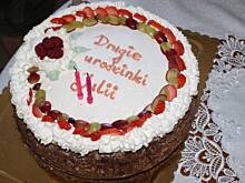 Fot. Corin, Tort Czekoladowy  z owocami