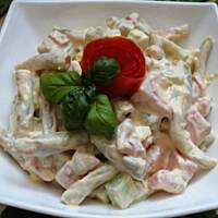 Sałatka z fasolki szparagowej