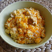 Risotto moje (czyli ryż z warzywami i kurczakiem)