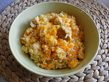 Fot. IgaZet, Risotto moje (czyli ryż z warzywami i kurczakiem)