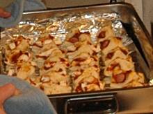 Fot. Gintruś, kabanosy w cieście francuskim po włosku