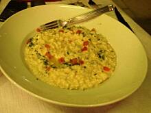 Fot. Gintruś, Kremowe Risotto z kurczakiem i warzywami