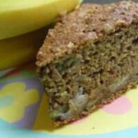 Zdrowe ciasto bananowo-jabłkowe bez cukru