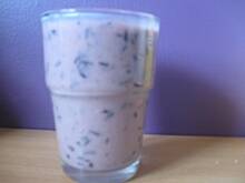 Fot. MonikaMariolka, Koktajl borówkowy z bananami