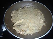 Fot. Gintruś, Proteinowy placek z kurczakiem