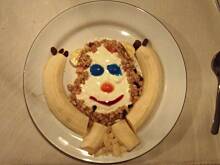 Fot. Gintruś, bananowo - jogurtowy małpiszon śniadaniowy