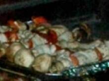 Fot. Gintruś, szaszłyczki kurczakowo-warzywne z sosem czosnkowym