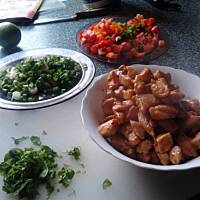 Odświeżający kurczak na sposób tajski