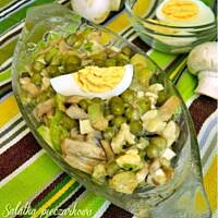 Sałatka pieczarkowa na ciepło