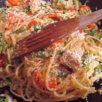 Kurczak w sosie z masła orzechowego