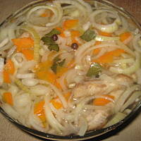 Skrzydełka z kurczaka w zalewie octowej