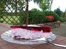 Fot. gosia s, Sernik z jagodami na zimno