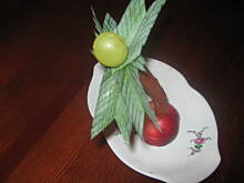 Fot. brysława, Palma z kabanosa i pora