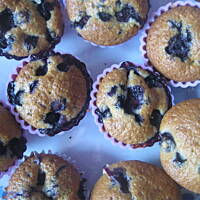 Muffinki z borówkami