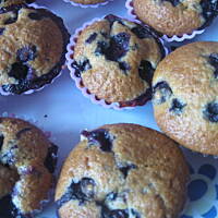 Muffinki z borówkami