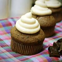 Babeczki czekoladowe z kremem