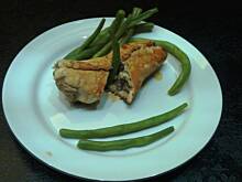 Fot. Gintruś, Faszerowany indyk z świeżą fasolką