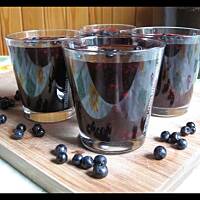 Domowy kisiel jagodowy