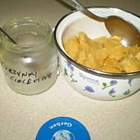 zupka jarzynowa z cielęciną i kaszą manną po 7 m-cu