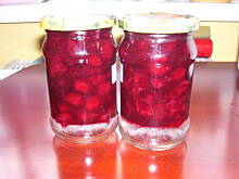 Fot. cekiel, Dżem wiśniowy z kawałkami owoców