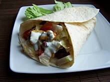 Fot. gosia s, Tortilla z kurczakiem